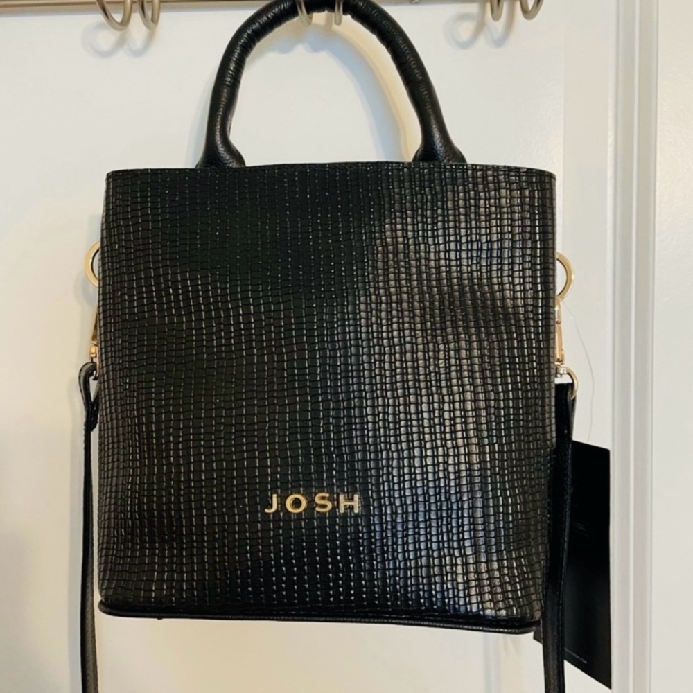 Josh Leather Satchel Bag